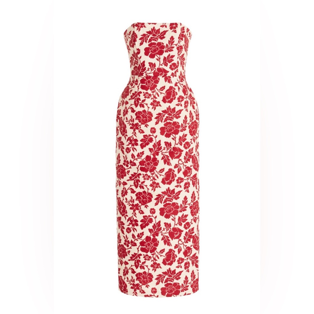 BNWT Posse Strapless Bow Back Dress